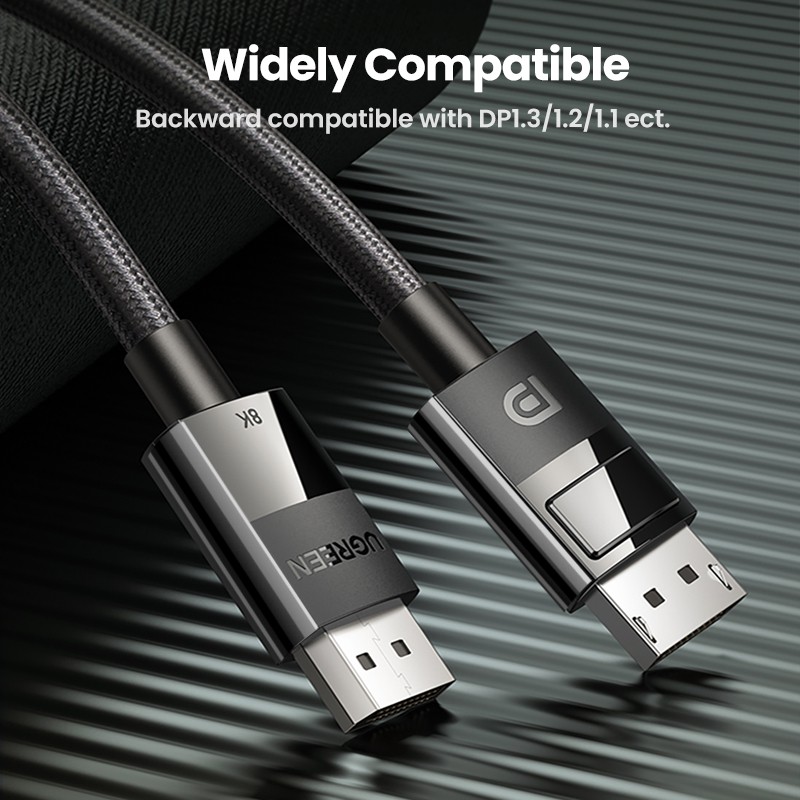 DP 1.4 Kabel DP Male to Male Braided - 2 Meter