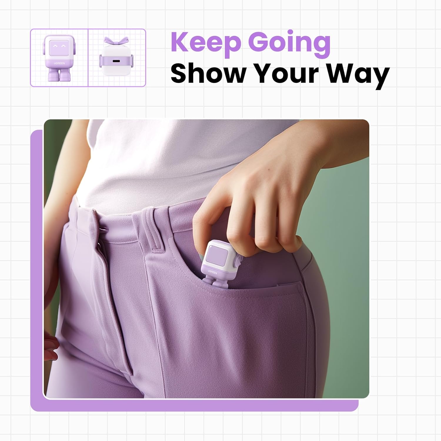 Nexode Robot 30W PD GaN Tech Charger