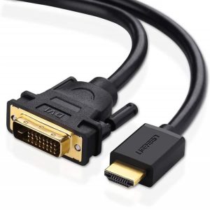 HDMI Male to DVI  Male Cable - 1.5 Meter