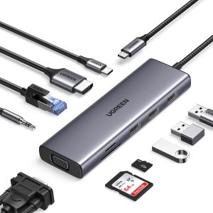 USB-C HUB 10 in1