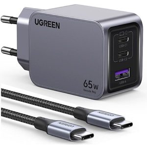 UGREEN Charger GAN NEXODE PRO PD Type C 65W