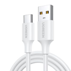 Kabel Charger & Data USB A to C 1 Meter (White)